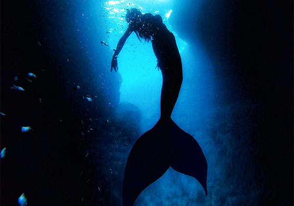 青の洞窟 美人魚課程 + 水底攝影 